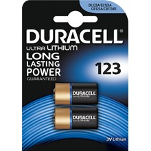 Duracell Ultra Photo-Batterie  123, 2er Pack
