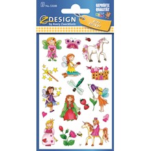Z-Design Papier Sticker Mädchen