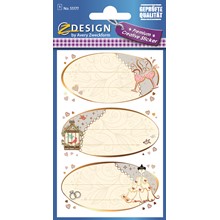 Z-Design Premium Papier Sticker Siegel