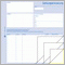 2393 - Avery Zweckform Mahnung 4-fach Schnelltrennsatz, 2/3 A4