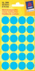 3005 - Avery Zweckform Markierungspunkte, 18 mm, 96 Etiketten, blau