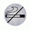 3227 - Avery Zweckform Hinweisschild, silber, Nicht Rauchen