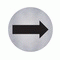 3230 - Avery Zweckform Hinweisschild, silber, Pfeil