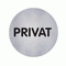 3234 - Avery Zweckform Hinweisschild, silber, Privat