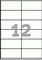 3424 - Avery Zweckform Etiketten 105x48 mm, 100 Bögen