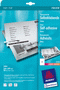 3482 - Avery Zweckform transparente, selbstklebende Folie, 25 Blatt