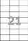 3652 - Avery Zweckform Etiketten 70x42,3 mm, 100 Bögen