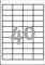 3657 - Avery Zweckform Etiketten 48,5x25,4 mm, 100 Bögen