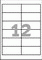 3659 - Avery Zweckform Etiketten 97x42,3 mm, 100 Bögen