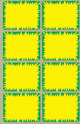 ZD-3705 - Z-Design Tiefkühletikett gelb