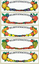 ZD-3712 - Z-Design Einmachetikett Papier selbstgemachtes Obst oval