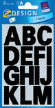 ZD-3784 - Z-Design Buchstaben wetterfest, schwarz, Schrift Univers Bold 100pt