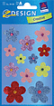 ZD-39138 - Z-Design Ostern Glamour Sticker, Blumen + Bordüren