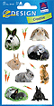 ZD-39143 - Z-Design Papier Sticker Hasenfotos