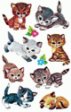 ZD-4346 - Z-Design Sticker Katzen