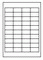 4780 - Avery Zweckform Etiketten 48,5x25,4 mm, 25 Bögen