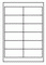 4781 - Avery Zweckform Etiketten 97x42,3 mm, 25 Bögen