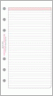 CP-50341 - Avery Zweckform Chronoplan Liniertes Blatt Midi