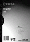 CP-50402 - Avery Zweckform Chronoplan Register A5 Kunststoff 31teilig