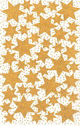 ZD-52225 - Z-Design Weihnachtliche Sticker beglimmert Sterne gold
