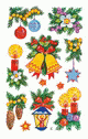 ZD-52399 - Z-Design Weihnachtliche Sticker Weihnachtsdeko