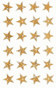 ZD-52419 - Z-Design Weihnachtssticker Effektfolie Sterne 1B