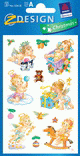 ZD-52618 - Z-Design Papier Sticker, Baby Engel