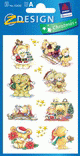 ZD-52620 - Z-Design Papier Sticker, Nikobär