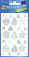 ZD-52627 - Z-Design Transparente Folien Sticker, Bäume+Glocken