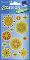 ZD-52729 - Z-Design Weihnachten Glamour Sticker Sterne