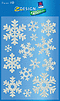 ZD-52917 - Z-Design Weihnachten Fensterschmuck Eiskristall weiß