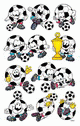 ZD-53392 - Z-Design Sticker Fußbälle