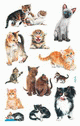 ZD-53574 - Z-Design Sticker Katzenbabies