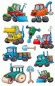 ZD-53705 - Z-Design Sticker Baumaschinen