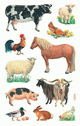ZD-53720 - Z-Design Sticker Bauernhoftiere