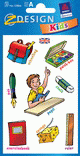 ZD-53866 - Z-Design Papier Englisch-Lernsticker, Schule