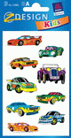 ZD-53882 - Z-Design Papier Sticker, coole Autos