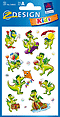 ZD-54043 - Z-Design Papier Sticker, Kleiner Drache