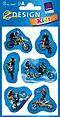 ZD-54047 - Z-Design Papier Sticker, Motorcross