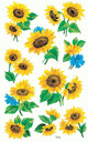 ZD-54103 - Z-Design Sticker Sonnenblumen
