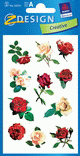 ZD-54331 - Z-Design Blumen-Sticker Rosen