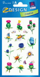 ZD-54340 - Z-Design Blumen-Sticker Distelblumen