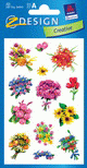 ZD-54341 - Z-Design Blumen-Sticker Blumensträusse