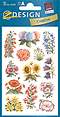 ZD-54439 - Z-Design Blumen-Sticker, Sommerblumen