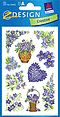 ZD-54442 - Z-Design Blumen-Sticker, Vergissmeinnicht