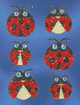 ZD-55644 - Z-Design Sticker Glamour Marienkäfer
