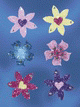 ZD-55646 - Z-Design Sticker Glamour Bunte Blumen