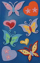 ZD-55674 - Z-Design Sticker Collage Schmetterlinge