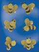 ZD-55690 - Z-Design Sticker Glamour Bienen