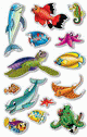 ZD-55712 - Z-Design Sticker Fische + Delfine